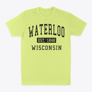 Waterloo Wisconsin Classic Established Classic Dad T-Shirt