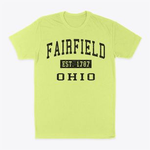 Fairfield Ohio Classic Established Classic Dad T-Shirt
