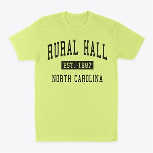 Rural Hall North Carolina Classic Established Classic Dad T-Shirt