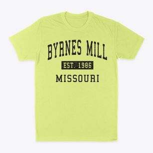 Byrnes Mill Missouri Classic Established Classic Dad T-Shirt