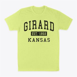 Girard Kansas Classic Established Classic Dad T-Shirt