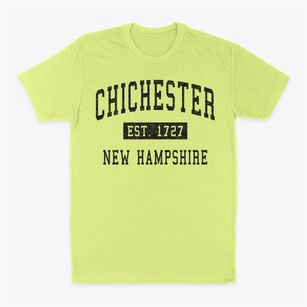 Chichester New Hampshire Classic Established Classic Dad T-Shirt