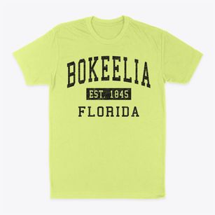 Bokeelia Florida Classic Established Classic Dad T-Shirt