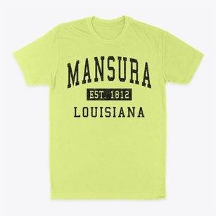 Mansura Louisiana Classic Established Classic Dad T-Shirt