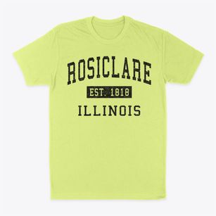 Rosiclare Illinois Classic Established Classic Dad T-Shirt