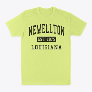 Newellton Louisiana Classic Established Classic Dad T-Shirt