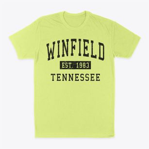 Winfield Tennessee Classic Established Classic Dad T-Shirt