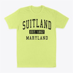 Suitland Maryland Classic Established Classic Dad T-Shirt