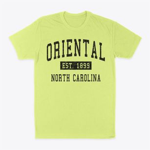 Oriental North Carolina Classic Established Classic Dad T-Shirt