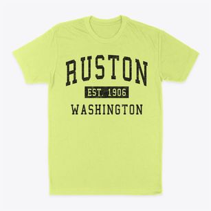 Ruston Washington Classic Established Classic Dad T-Shirt