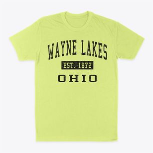 Wayne Lakes Ohio Classic Established Classic Dad T-Shirt