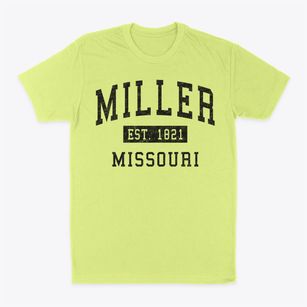 Miller Missouri Classic Established Classic Dad T-Shirt