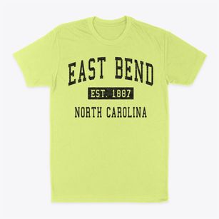 East Bend North Carolina Classic Established Classic Dad T-Shirt