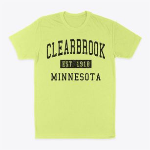 Clearbrook Minnesota Classic Established Classic Dad T-Shirt