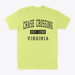 Chase Crossing Virginia Classic Established Classic Dad T-Shirt