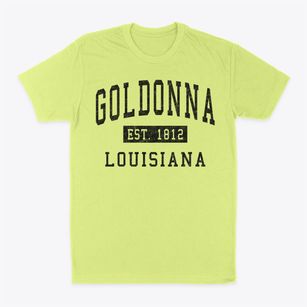 Goldonna Louisiana Classic Established Classic Dad T-Shirt