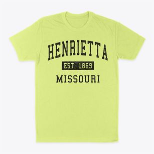 Henrietta Missouri Classic Established Classic Dad T-Shirt