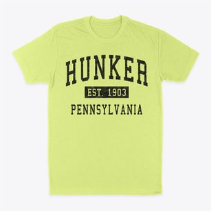 Hunker Pennsylvania Classic Established Classic Dad T-Shirt