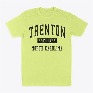 Trenton North Carolina Classic Established Classic Dad T-Shirt