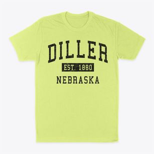 Diller Nebraska Classic Established Classic Dad T-Shirt