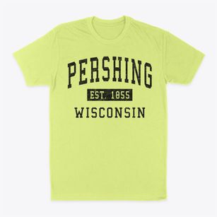 Pershing Wisconsin Classic Established Classic Dad T-Shirt