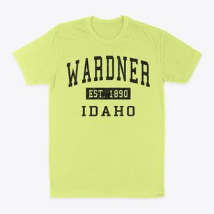 Wardner Idaho Classic Established Classic Dad T-Shirt