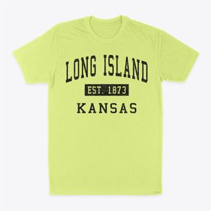 Long Island Kansas Classic Established Classic Dad T-Shirt