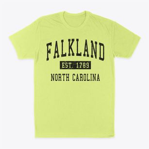 Falkland North Carolina Classic Established Classic Dad T-Shirt