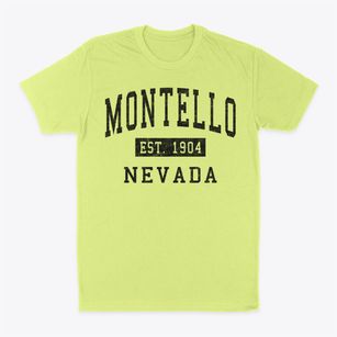 Montello Nevada Classic Established Classic Dad T-Shirt