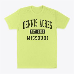 Dennis Acres Missouri Classic Established Classic Dad T-Shirt