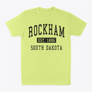 Rockham South Dakota Classic Established Classic Dad T-Shirt