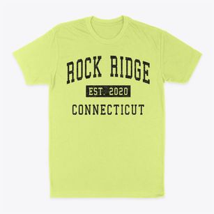 Rock Ridge Connecticut Classic Established Classic Dad T-Shirt