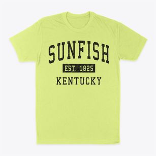 Sunfish Kentucky Classic Established Classic Dad T-Shirt