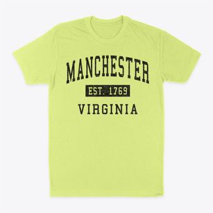 Manchester Virginia Classic Established Classic Dad T-Shirt
