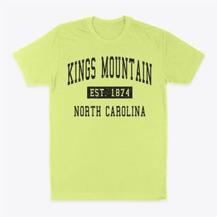 Kings Mountain North Carolina Classic Established Classic Dad T-Shirt