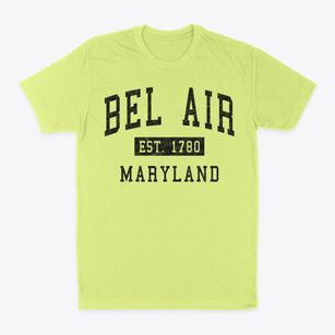 Bel Air Maryland Classic Established Classic Dad T-Shirt