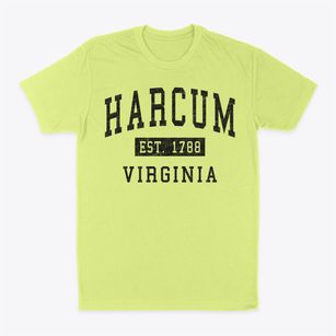 Harcum Virginia Classic Established Classic Dad T-Shirt