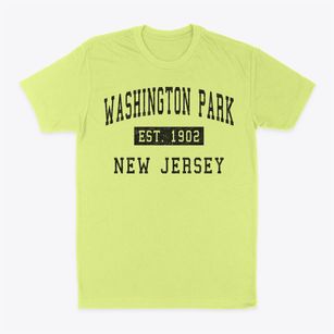 Washington Park New Jersey Classic Established Classic Dad T-Shirt