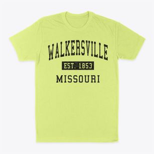 Walkersville Missouri Classic Established Classic Dad T-Shirt
