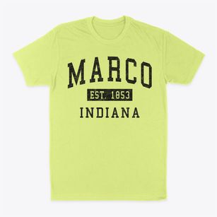 Marco Indiana Classic Established Classic Dad T-Shirt