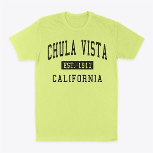 Chula Vista California Classic Established Classic Dad T-Shirt