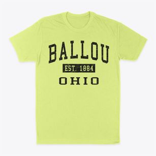 Ballou Ohio Classic Established Classic Dad T-Shirt