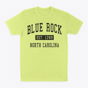 Blue Rock North Carolina Classic Established Classic Dad T-Shirt