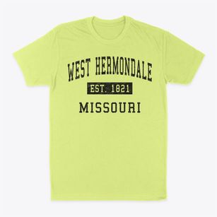 West Hermondale Missouri Classic Established Classic Dad T-Shirt