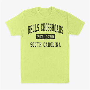 Bells Crossroads South Carolina Classic Established Classic Dad T-Shirt