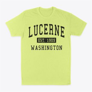 Lucerne Washington Classic Established Classic Dad T-Shirt