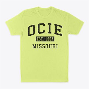 Ocie Missouri Classic Established Classic Dad T-Shirt