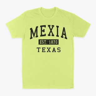 Mexia Texas Classic Established Classic Dad T-Shirt