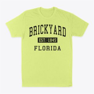 Brickyard Florida Classic Established Classic Dad T-Shirt