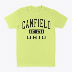 Canfield Ohio Classic Established Classic Dad T-Shirt